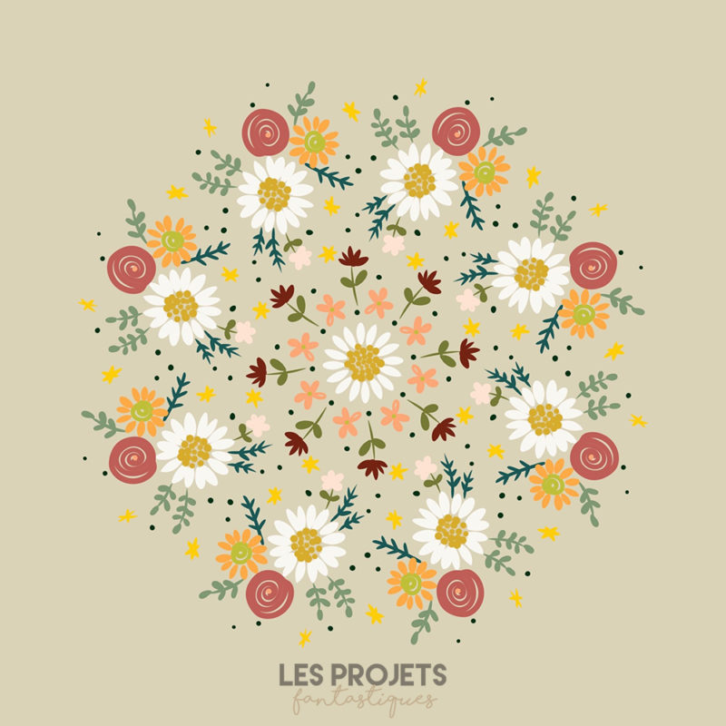 Preview Broderie : mandala de printemps 2023