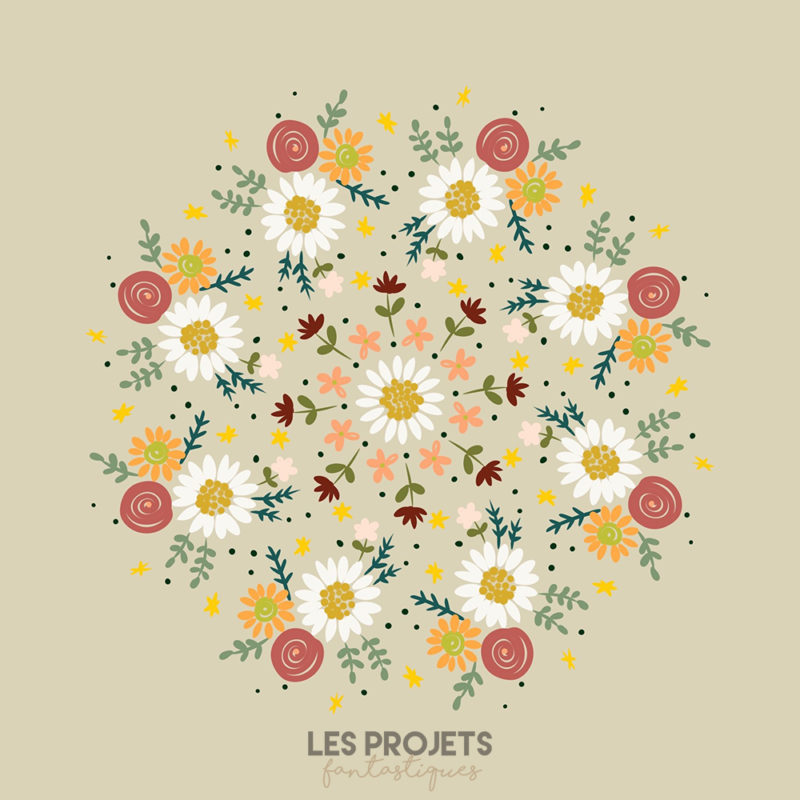 Preview Broderie : mandala de printemps 2023